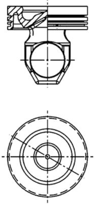 KOLBENSCHMIDT 40368600 Pistone