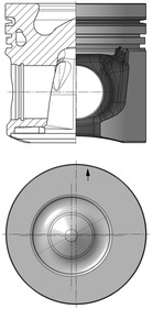 KOLBENSCHMIDT 40401610 Pistone-Pistone-Ricambi Euro