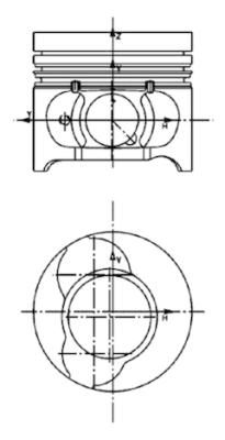 KOLBENSCHMIDT 40190610 Pistone-Pistone-Ricambi Euro