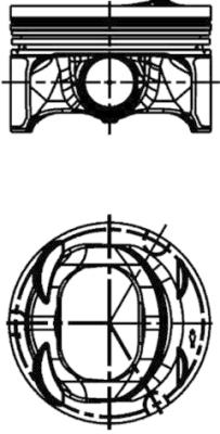 KOLBENSCHMIDT 40477600 Pistone