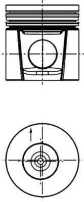 KOLBENSCHMIDT 40529600 Pistone