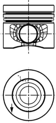 KOLBENSCHMIDT 40558600 Pistone