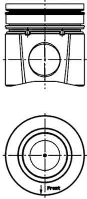 KOLBENSCHMIDT 40588600 Pistone-Pistone-Ricambi Euro