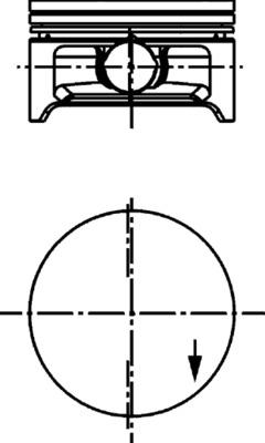 KOLBENSCHMIDT 40632610 Pistone