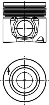 KOLBENSCHMIDT 40652600 Pistone-Pistone-Ricambi Euro