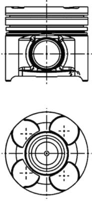 KOLBENSCHMIDT 40660600 Pistone-Pistone-Ricambi Euro