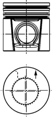 KOLBENSCHMIDT 40678610 Πιστόνι