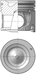 KOLBENSCHMIDT 40752600 Pistone-Pistone-Ricambi Euro