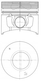 KOLBENSCHMIDT 40774600 Pistone