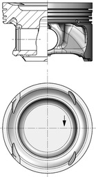 KOLBENSCHMIDT 40859600 Pistone