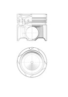 KOLBENSCHMIDT 40893600 Pistone