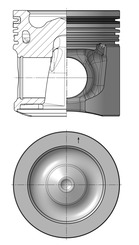 KOLBENSCHMIDT 40913610 Pistone