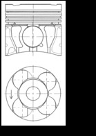 KOLBENSCHMIDT 41286620 Pistone