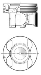 KOLBENSCHMIDT 41079600 Pistone