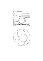 KOLBENSCHMIDT 41092600 Pistone-Pistone-Ricambi Euro