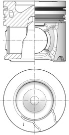 KOLBENSCHMIDT 41263600 Pistone