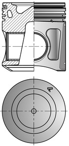 KOLBENSCHMIDT 41478600 Pistone