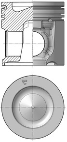 KOLBENSCHMIDT 41503600 Pistone