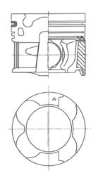 KOLBENSCHMIDT 41709600 Pistone-Pistone-Ricambi Euro