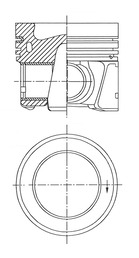 KOLBENSCHMIDT 41937600 Pistone-Pistone-Ricambi Euro