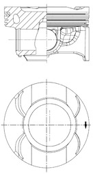 KOLBENSCHMIDT 41790600 бутало