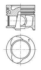 KOLBENSCHMIDT 41812600 бутало