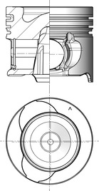 KOLBENSCHMIDT 41813600 бутало