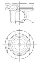 KOLBENSCHMIDT 41829600 Pistone