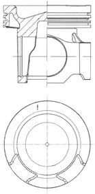 KOLBENSCHMIDT 42083600 Piston