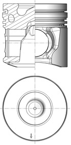 KOLBENSCHMIDT 42084600 Πιστόνι
