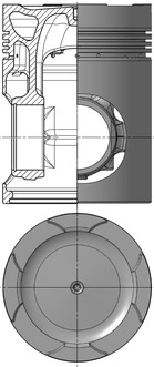 KOLBENSCHMIDT 45204100 Piston