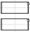 KOLBENSCHMIDT 77686620 Kit bronzine di biella