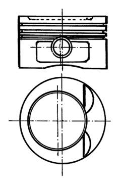 KOLBENSCHMIDT 90037610 Pistone