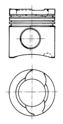 KOLBENSCHMIDT 90300800 Piston