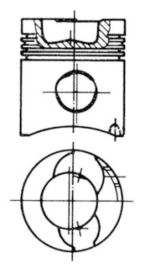 KOLBENSCHMIDT 90337600 Pistone