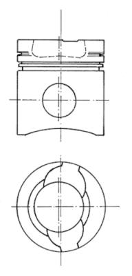 KOLBENSCHMIDT 90585600 Pistone-Pistone-Ricambi Euro