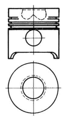 KOLBENSCHMIDT 90654600 Pistone-Pistone-Ricambi Euro