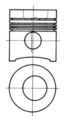 KOLBENSCHMIDT 90912600 Πιστόνι