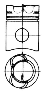 KOLBENSCHMIDT 90924600 Pistone