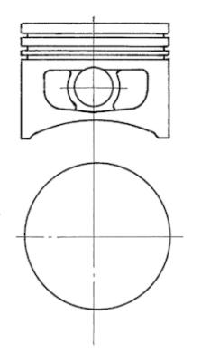 KOLBENSCHMIDT 92054701 Πιστόνι for FORD