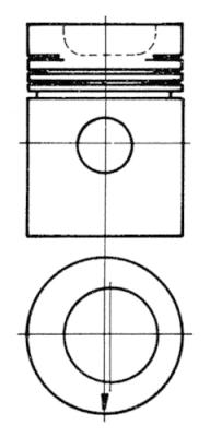 KOLBENSCHMIDT 92085600 Pistone