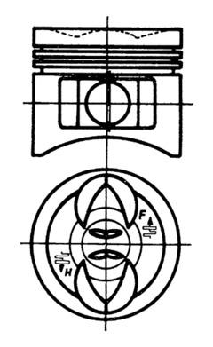 KOLBENSCHMIDT 92537500 Piston