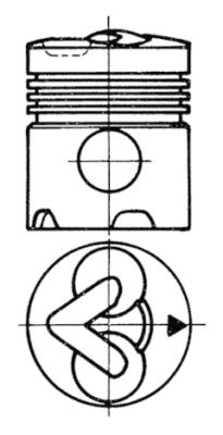 KOLBENSCHMIDT 92834600 Pistone-Pistone-Ricambi Euro