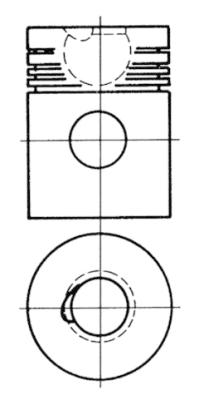 KOLBENSCHMIDT 92986600 Pistone