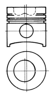 KOLBENSCHMIDT 93230600 Pistone