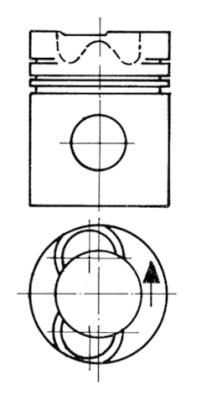 KOLBENSCHMIDT 94724700 Pistone