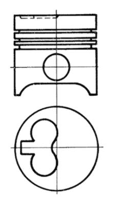 KOLBENSCHMIDT 93520620 Pistone-Pistone-Ricambi Euro