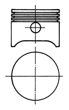 KOLBENSCHMIDT 40189605 Pistone