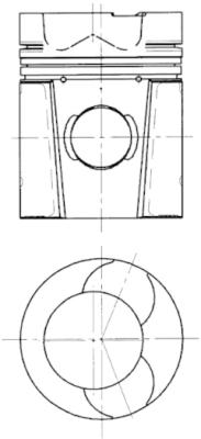 KOLBENSCHMIDT 94457600 Pistone