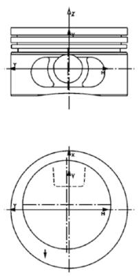 KOLBENSCHMIDT 97333623 Piston
